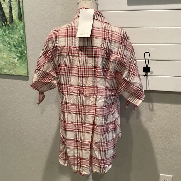 NWT Blu Heaven Button Down Shirt - Picture 3 of 5